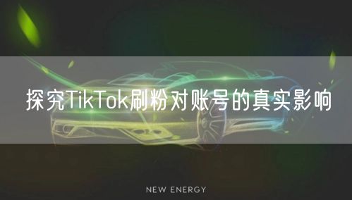 探究TikTok刷粉对账号的真实影响