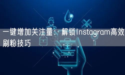 一键增加关注量:解锁Instagram高效刷粉技巧