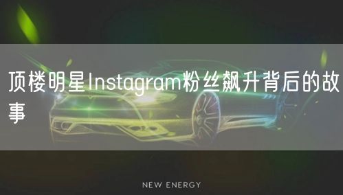 顶楼明星Instagram粉丝飙升背后的故事