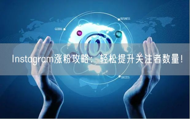 Instagram涨粉攻略:轻松提升关注者数量!