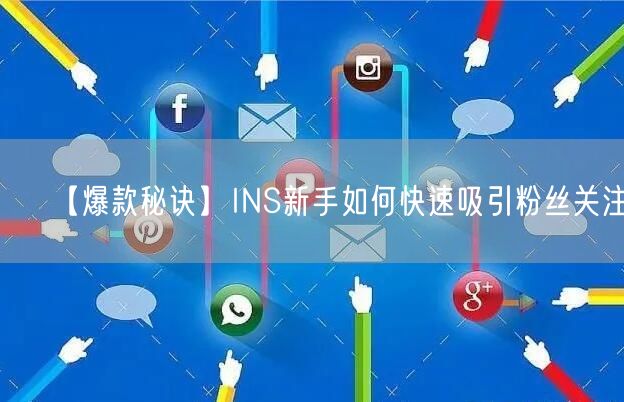 【爆款秘诀】INS新手如何快速吸引粉丝关注！