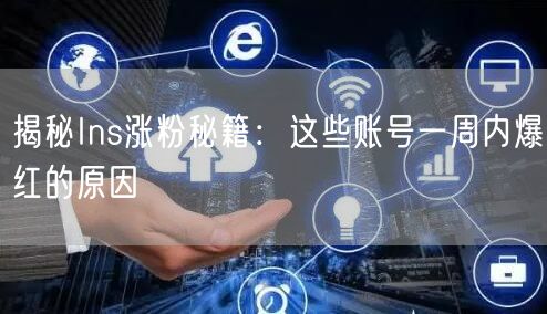 揭秘Ins涨粉秘籍：这些账号一周内爆红的原因