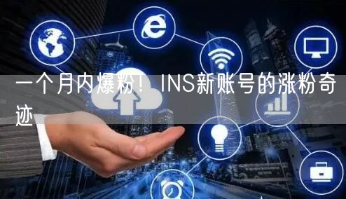 一个月内爆粉!INS新账号的涨粉奇迹