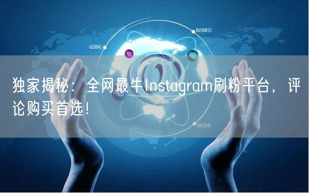独家揭秘:全网最牛Instagram刷粉平台,评论购买首选!