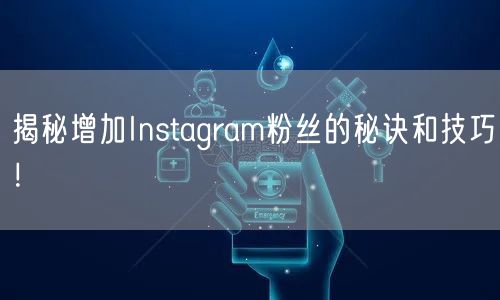 揭秘增加Instagram粉丝的秘诀和技巧!