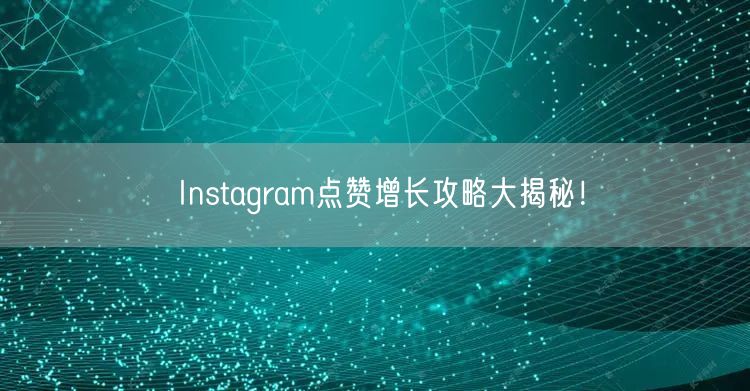 Instagram点赞增长攻略大揭秘！