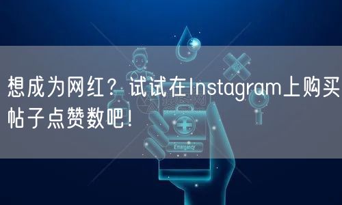 想成为网红？试试在Instagram上购买帖子点赞数吧！