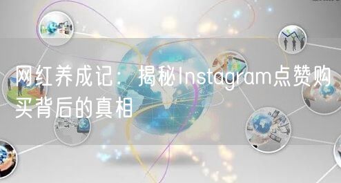 网红养成记：揭秘Instagram点赞购买背后的真相