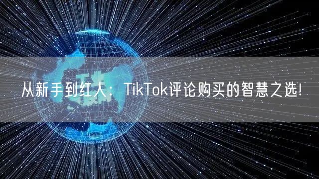 从新手到红人：TikTok评论购买的智慧之选!