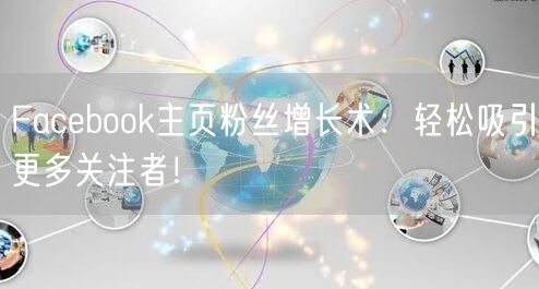Facebook主页粉丝增长术：轻松吸引更多关注者！