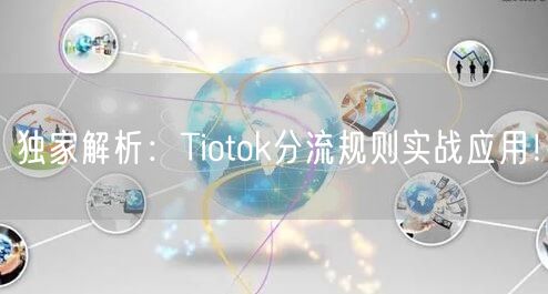 独家解析：Tiotok分流规则实战应用！