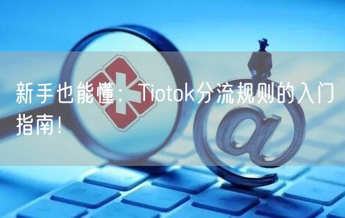 新手也能懂：Tiotok分流规则的入门指南！