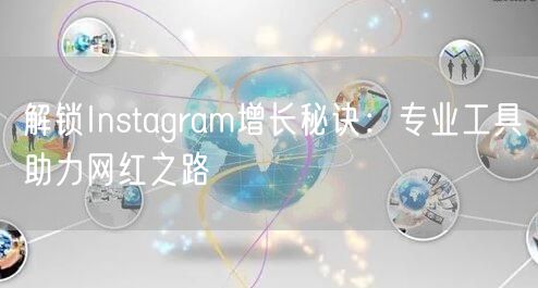 解锁Instagram增长秘诀：专业工具助力网红之路