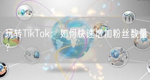 玩转TikTok：如何快速增加粉丝数量？