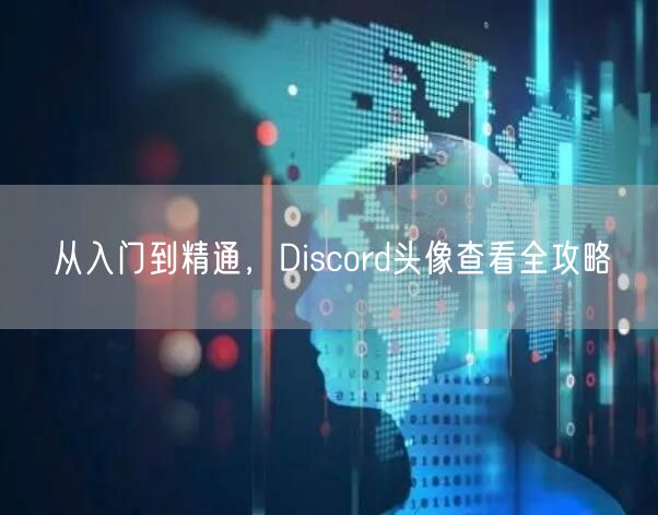 从入门到精通，Discord头像查看全攻略