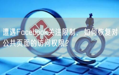 遭遇Facebook关注限制，如何恢复对公共页面的访问权限？